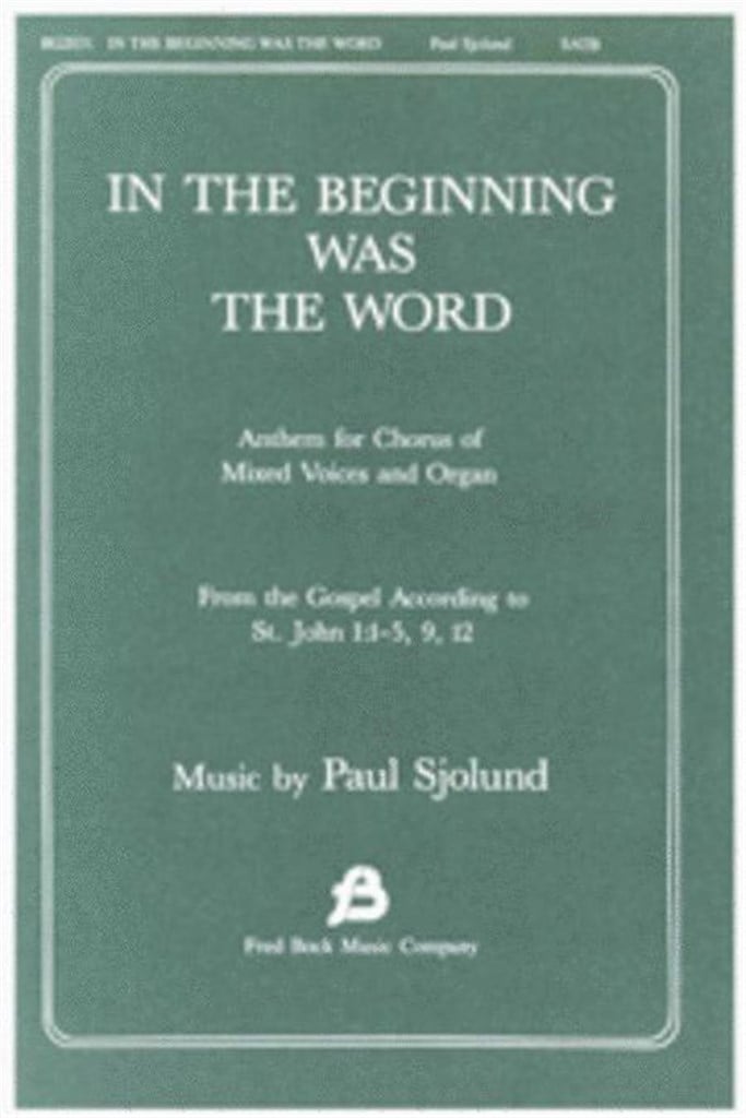 In the Beginning Was the Word